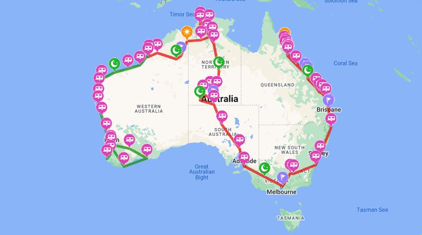 Locations – And Around We Go